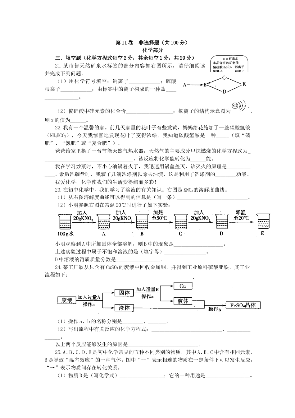 2010年山西省中考化学试题(word版含答案).doc_第2页